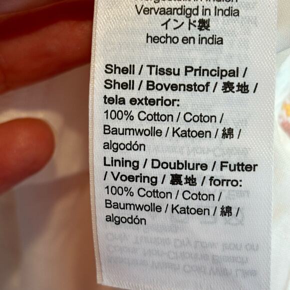 J. Crew Smocked-Waist Mini Dress in Gathered Floral Block Print - size XS - Picture 7 of 7